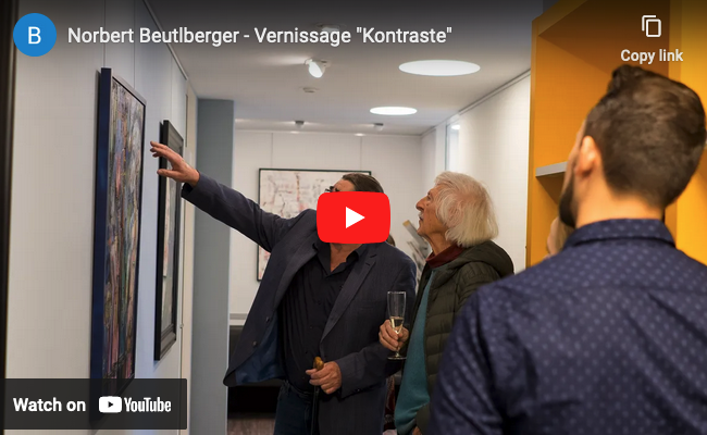 YouTube - Norbert Beutlberger - Vernissage Kontraste